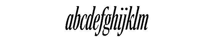 Rocky Compressed Light Italic FONT
