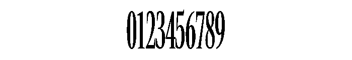 Rocky Compressed Light Font OTHER CHARS