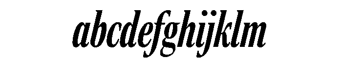 Rocky Compressed Medium Italic FONT