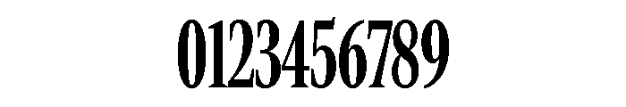 Rocky Compressed Medium Font OTHER CHARS