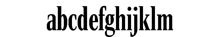 Rocky Compressed Medium FONT