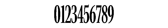 Rocky Compressed Regular Font OTHER CHARS