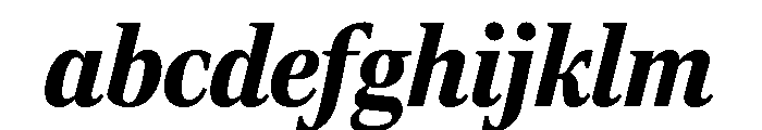 Rocky Condensed Black Italic FONT
