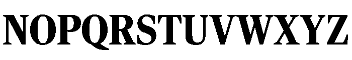 Rocky Condensed Black Font UPPERCASE