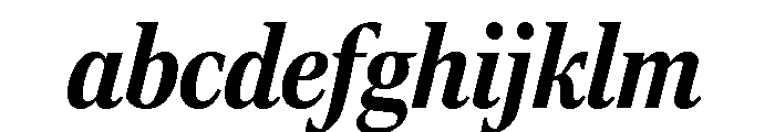 Rocky Condensed Bold Italic FONT