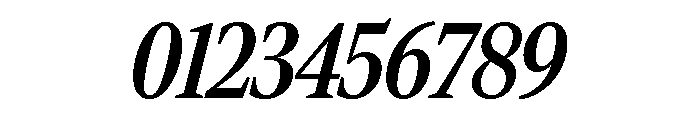 Rocky Condensed Medium Italic Font OTHER CHARS