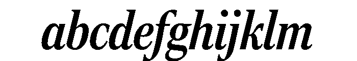 Rocky Condensed Medium Italic FONT