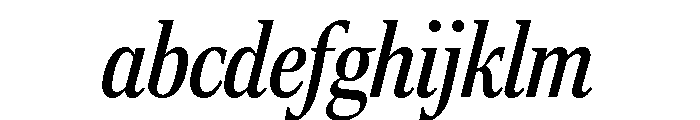 Rocky Condensed Regular Italic FONT