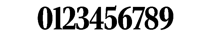 Rocky Extra Condensed Black Font OTHER CHARS
