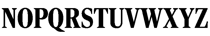 Rocky Extra Condensed Black Font UPPERCASE