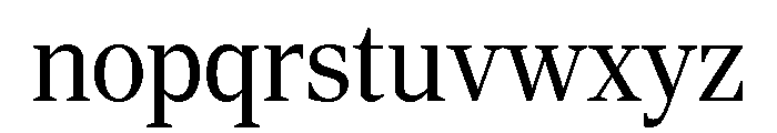 Rocky Light Font LOWERCASE