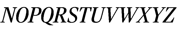 Rocky Regular Italic Font UPPERCASE