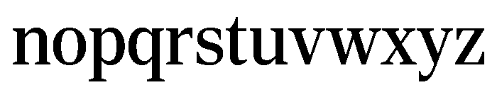 Rocky Regular Font LOWERCASE