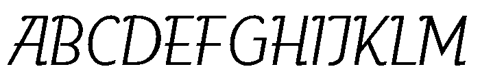 Roller Medium Font UPPERCASE