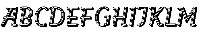 Roller Regular Font UPPERCASE