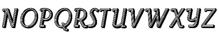 Roller Regular Font UPPERCASE