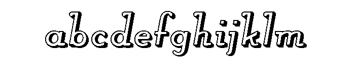 Roller Shadow FONT
