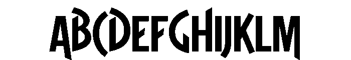 Roman Tyres Bold FONT