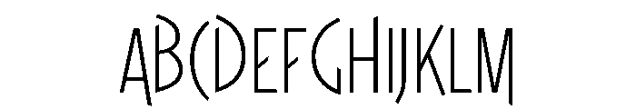 Roman Tyres Light Font UPPERCASE