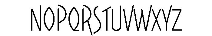 Roman Tyres Light Font UPPERCASE