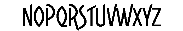 Roman Tyres Medium Font UPPERCASE