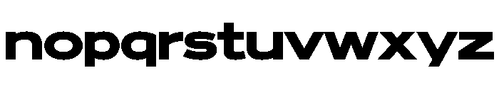 Ronsard Crystal Extra Bold Font LOWERCASE