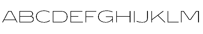 Ronsard Crystal Light Font UPPERCASE