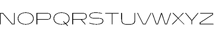 Ronsard Crystal Light Font UPPERCASE