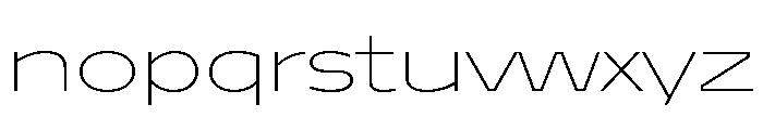 Ronsard Crystal Light Font LOWERCASE