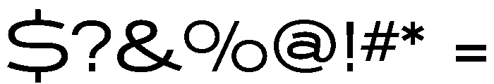 Ronsard Crystal Medium Font OTHER CHARS