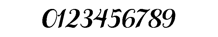 Rosarian Bold Font OTHER CHARS