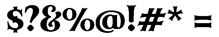 Rosebriar Regular Font OTHER CHARS