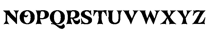 Rosebriar Regular Font UPPERCASE