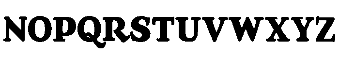Rosemary Regular Font UPPERCASE