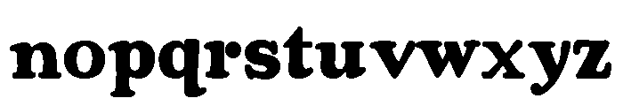 Rosemary Regular Font LOWERCASE