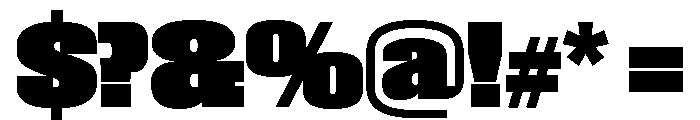 Roster Black Font OTHER CHARS