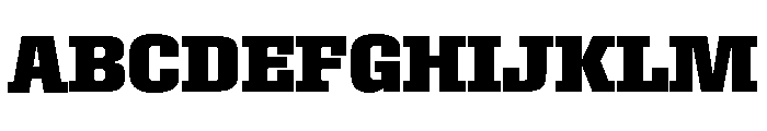 Roster Bold Font UPPERCASE