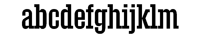 Roster Compressed Regular FONT