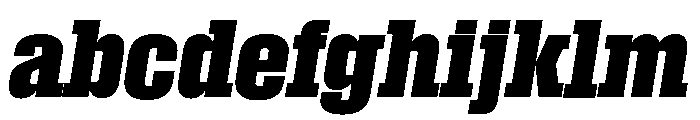 Roster Condensed Bold Italic FONT