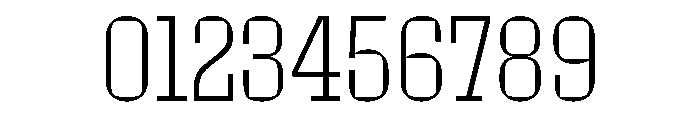 Roster Condensed Extra Light Font OTHER CHARS