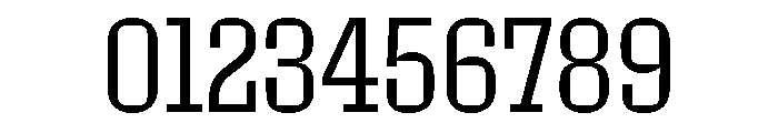 Roster Condensed Light Font OTHER CHARS