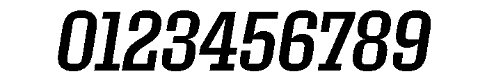 Roster Condensed Regular Italic Font OTHER CHARS