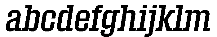Roster Condensed Regular Italic FONT