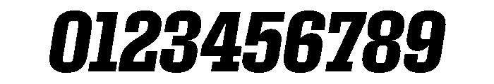 Roster Condensed Semi Bold Italic Font OTHER CHARS