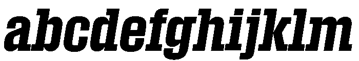 Roster Condensed Semi Bold Italic FONT