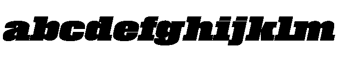 Roster Expanded Black Italic FONT
