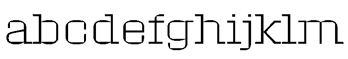 Roster Expanded Extra Light FONT