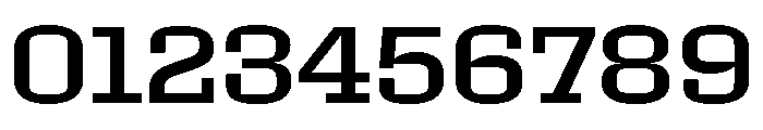 Roster Expanded Regular Font OTHER CHARS