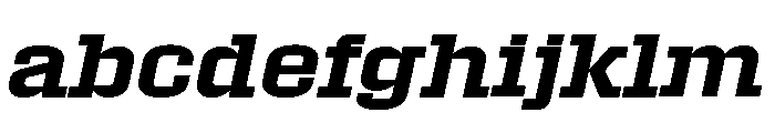Roster Expanded Semi Bold Italic FONT
