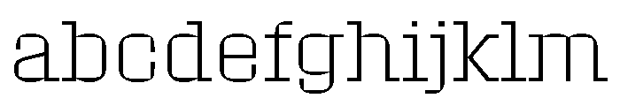 Roster Extra Light FONT